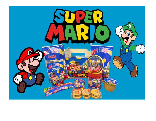 Mario Bros Party Favor Set