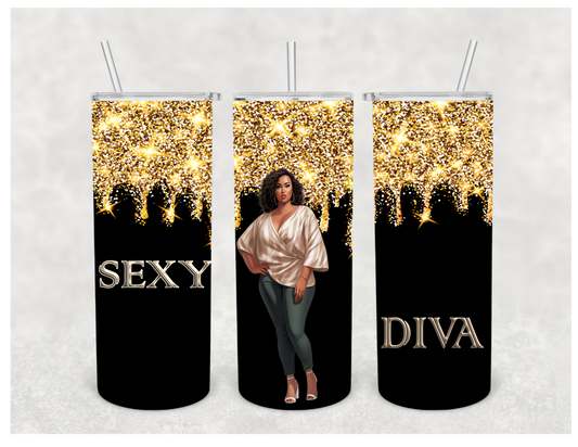 Sexy Diva Tumbler