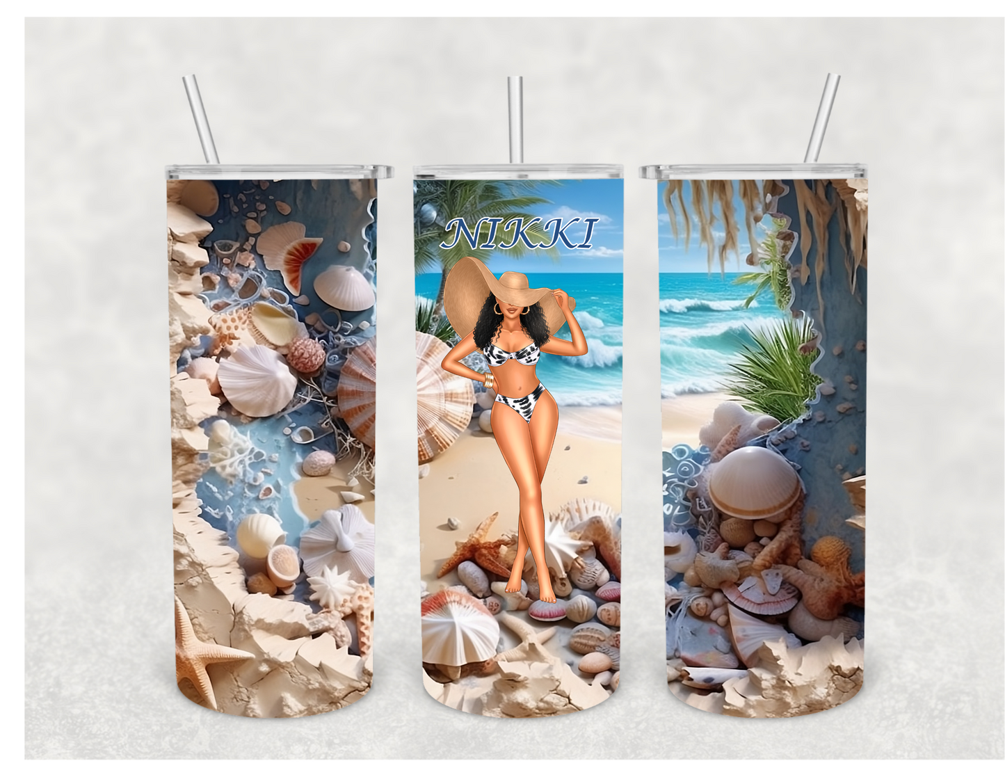 Beach Theme  20oz Tumbler